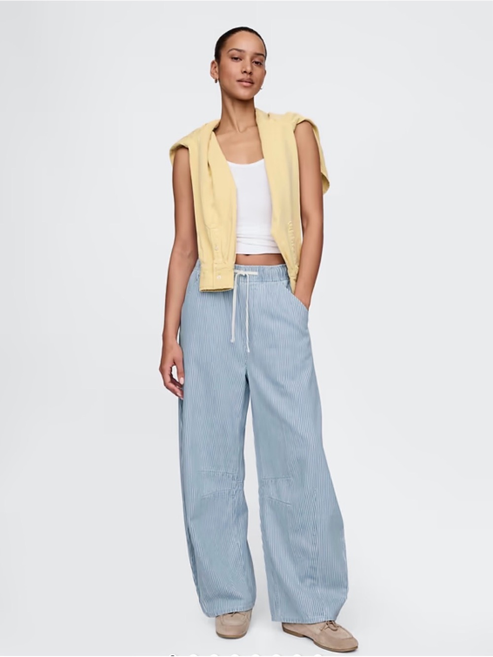 Gap: Mid Rise Ultrasoft Horseshoe Denim